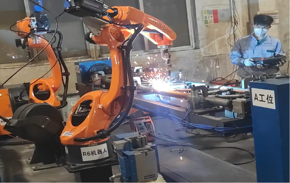 管類建筑結構件機器人焊接工作站